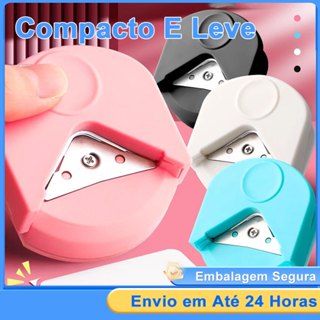 Mini Arredondador de Canto Portátil Cortador de Fotos Aparador de Papel para Artesanato DIY em Oferta na Shopee