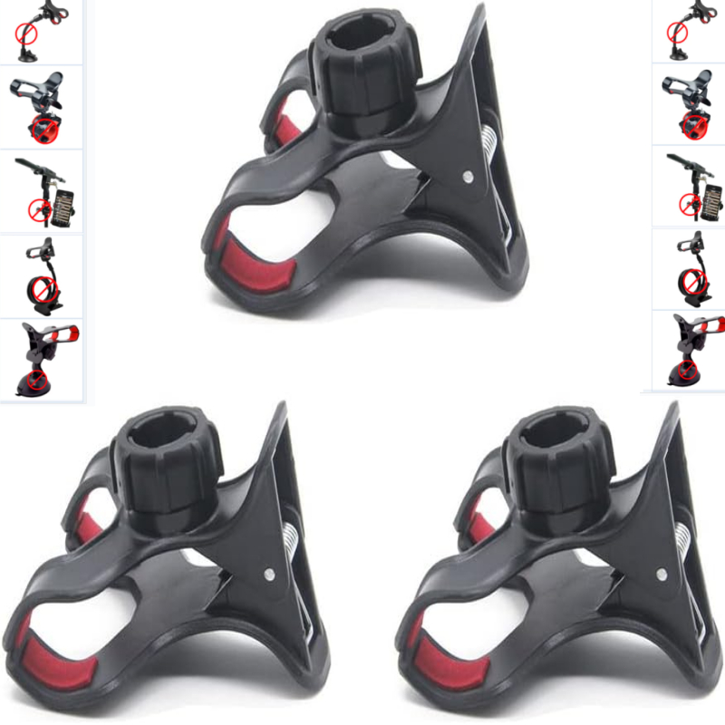 Suporte Celular Para Pedestal Microfone baterista Cifras Cantores Serve Para Bike e Moto 360 º
