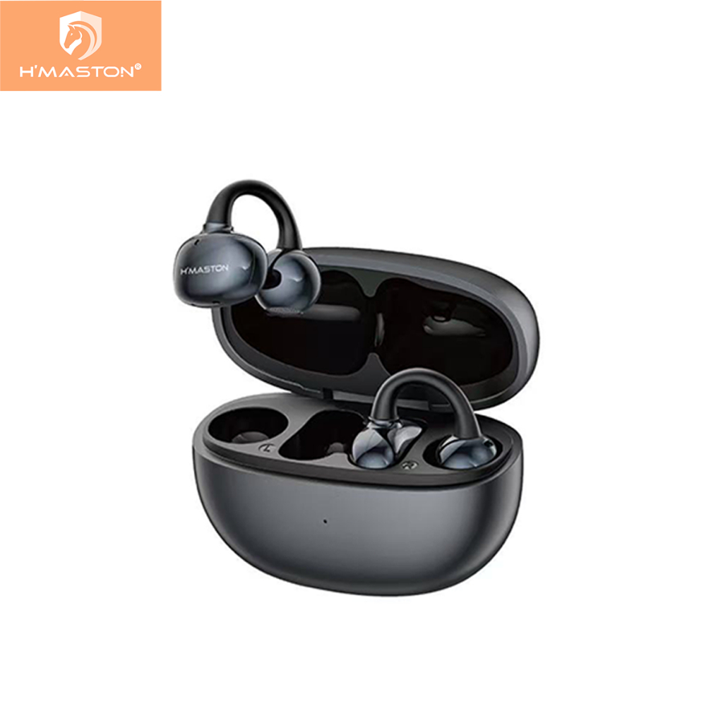 H'maston RS-74 Fone De Ouvido Sem Fio Bluetooth Wireless Tws 6.0 Tws Clip-on Com Luz 6 HORAS em Oferta na Shopee