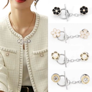 4 Peças Botton Cardigan Broche Fecho Roupa em Oferta na Shopee