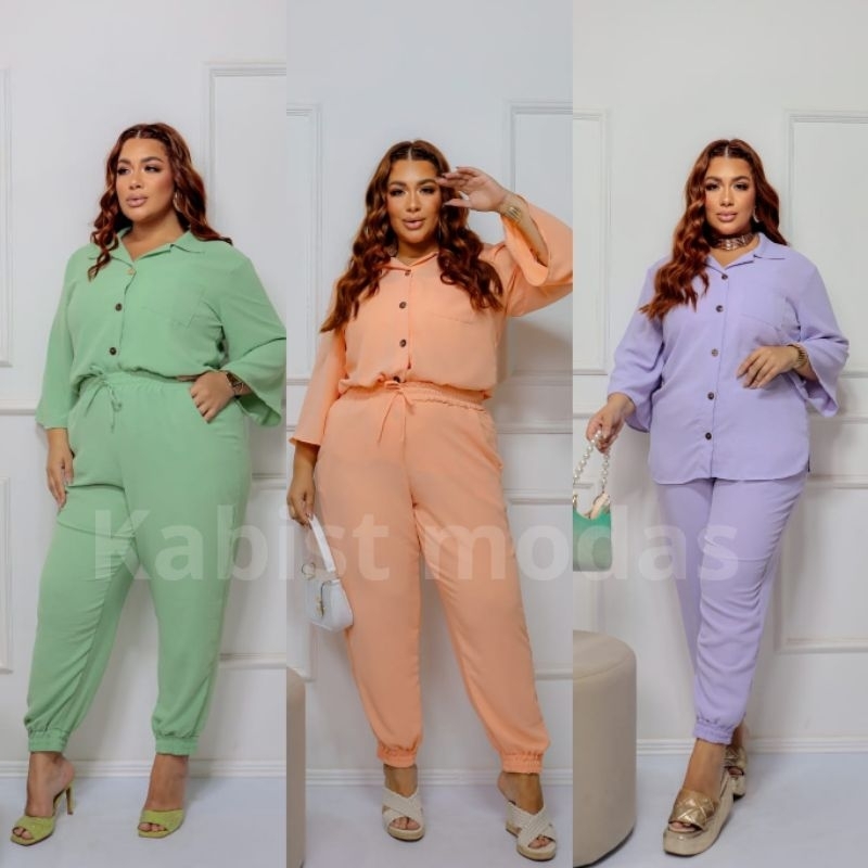 Conjunto de Calça e Blusa Social Plus Size: Onde Comprar | BuscaProdutos