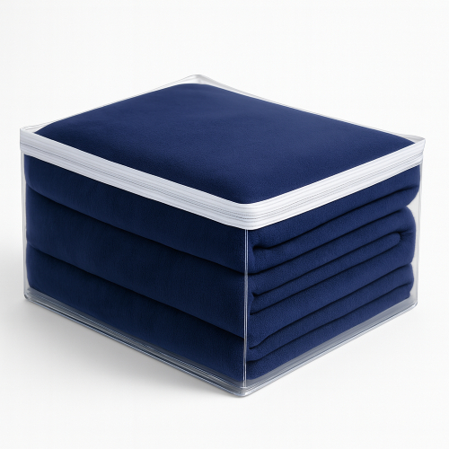 Kit 10 Organizador M- Pvc De Enxovais E Roupas Com Zíper. em Oferta na Shopee