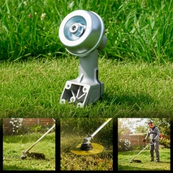 Ponteira Caixa de Transmissão Completa P/ Roçadeira Stihl Fs55/Fs85/Fs120/Fs200/Fs250/Fr220
