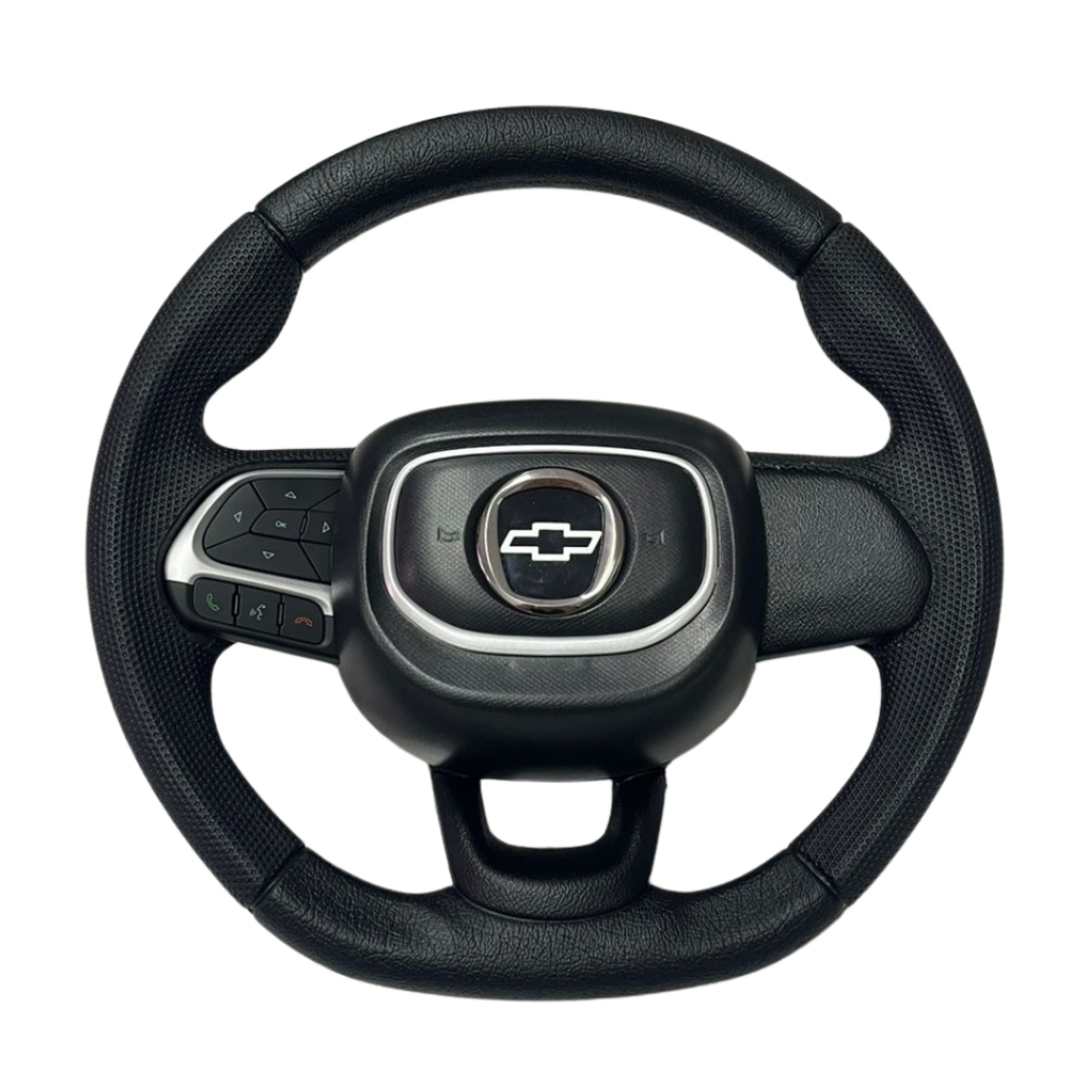 VOLANTE PULSE MULTIFUNCIONAL COM LEDS NOS BOTÕES CELTA S10 MAXX VECTRA ASTRA AGILE PRISMA CORSA MONTANA MARAJO PREMIUM