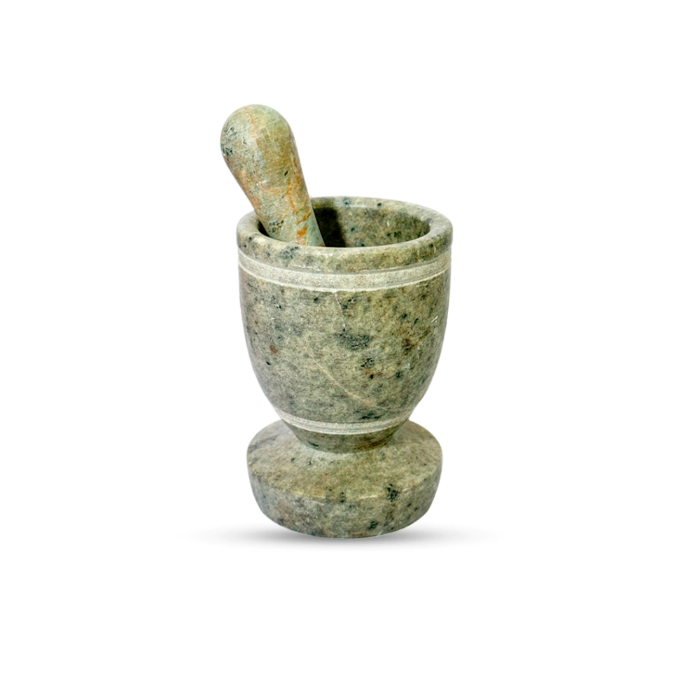 Pilão de pedra sabão miniatura decorativo Lindissimo
