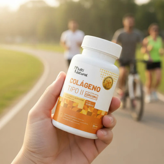 Cúrcuma + Colágeno Tipo 2 Multi Natural - Pote Com 30 Capsulas em Oferta na Shopee