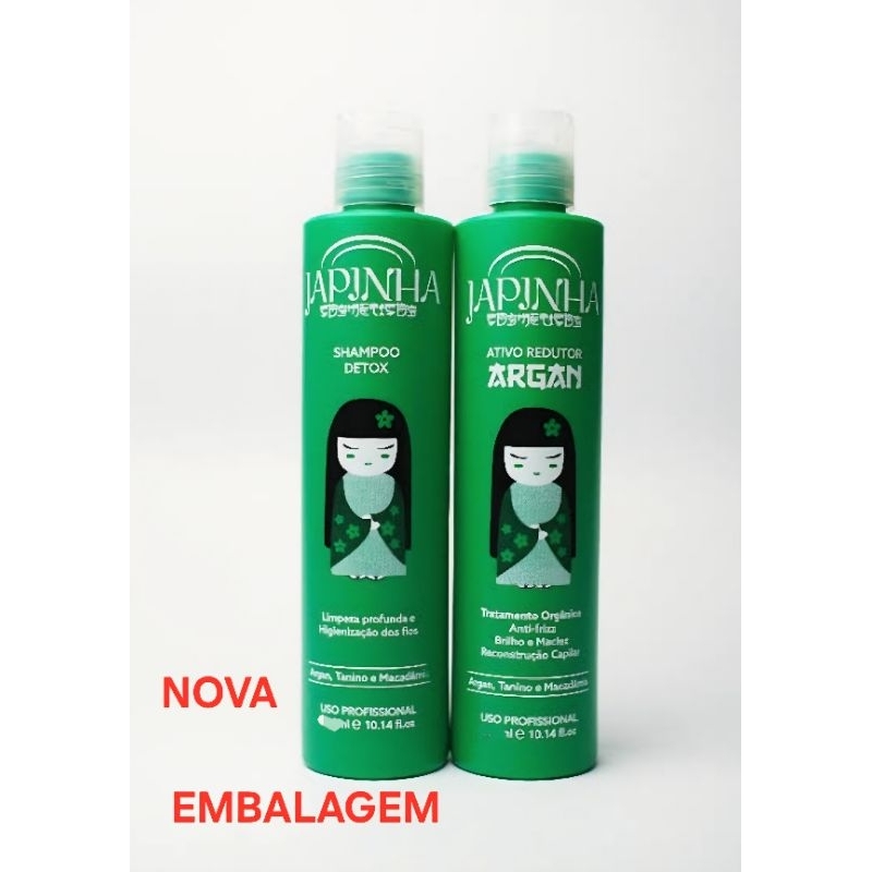 Kit Alisante Orgânico - SHAMPOO DETOX + ATIVO REDUTOR ORGANICO 1L