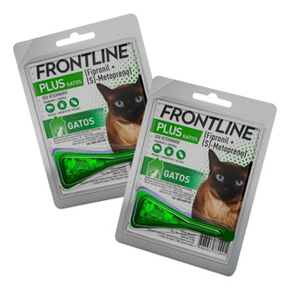 Kit 2 Frontline Plus Gatos Antipulgas e Carrapatos – 1 Pipeta Tópica em Oferta na Shopee