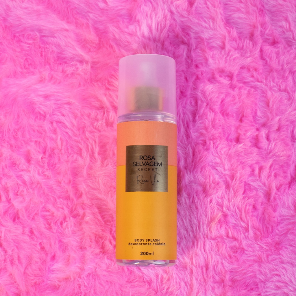 Body Splash Secret - Rosa Vie 200ml em Oferta na Shopee