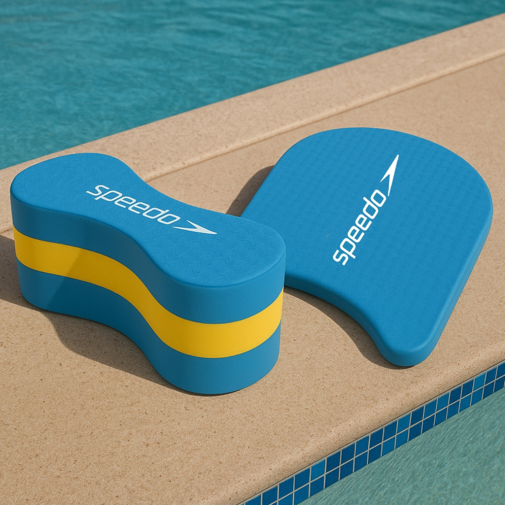 KIT Prancha de Natação Speedo Infantil + Flutuador Speedo Para Natação Swim