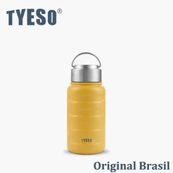 TYESO Copo Térmico Pequeno Copo de Café Mini 270ml com Alça Leve na Bolsa Ideal para Crianças e Viagens