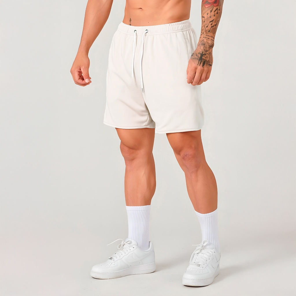 Bermuda Masculina Lisa Short Tactel com Elastano | Tamanhos P ao G3 | Conforto e Estilo