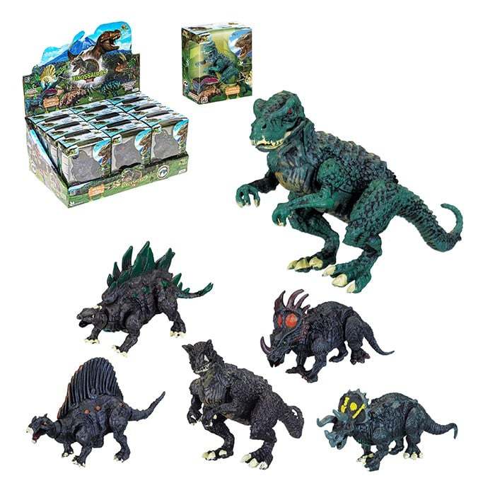 Coleção de Dinossauros Series Invasores de 10cm Sortidos - Art Brink