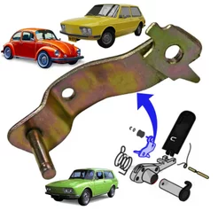 Alavanca Suporte do Pedal Acelerador VW Fusca Brasilia Variant Novo em Metal Alta Qualidade com NFe