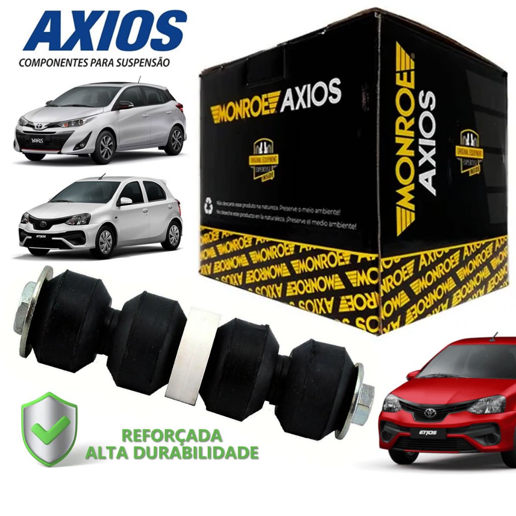 Bieleta Dianteira Toyota Etios Yaris Todos Reforçada Original Axios com Nota Fiscal e Garantia Top