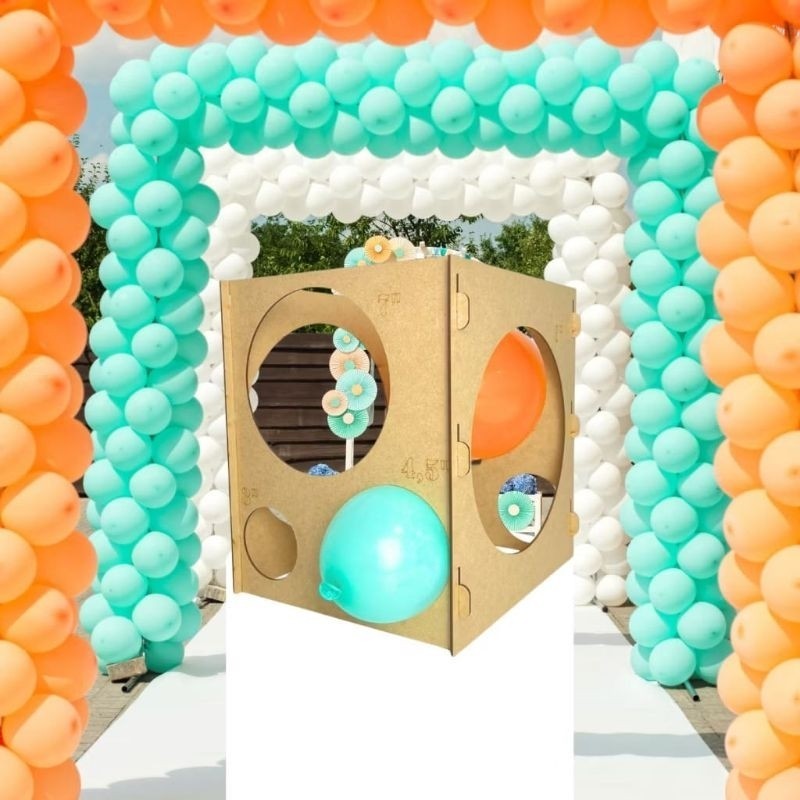Medidor de Balões festa aniversário Bexigas balão redondo tamanho medidor de balão Bexigas bolas promoção em Oferta na Shopee
