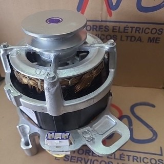 V MOTOR LAVADORA DE ROUPA  MAQUINA DE LAVAR ELETROLUX POLIA LISA OU *"V"