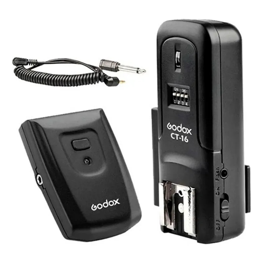 Radio Flash Godox Ct-16 Canais Disparador + Receptor