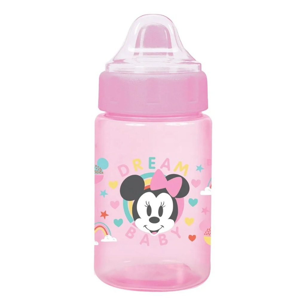 Copo Transição Minnie Mouse Válvula Redutora 340ml Disney