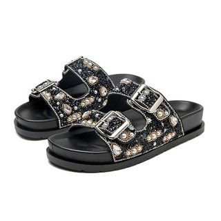 Birken Meijile Sandália Feminina rasteirinha plana