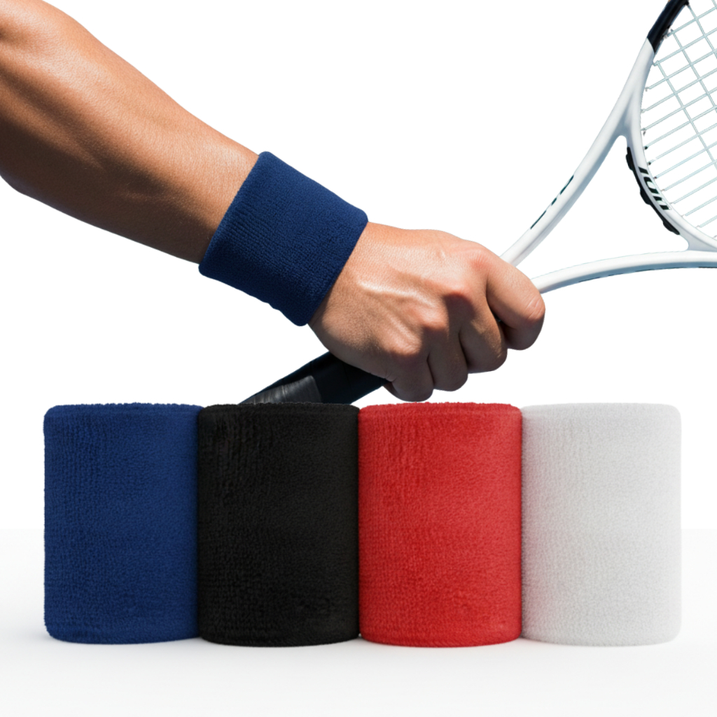 Munhequeira Esportiva de Algodão em Oferta na Shopee