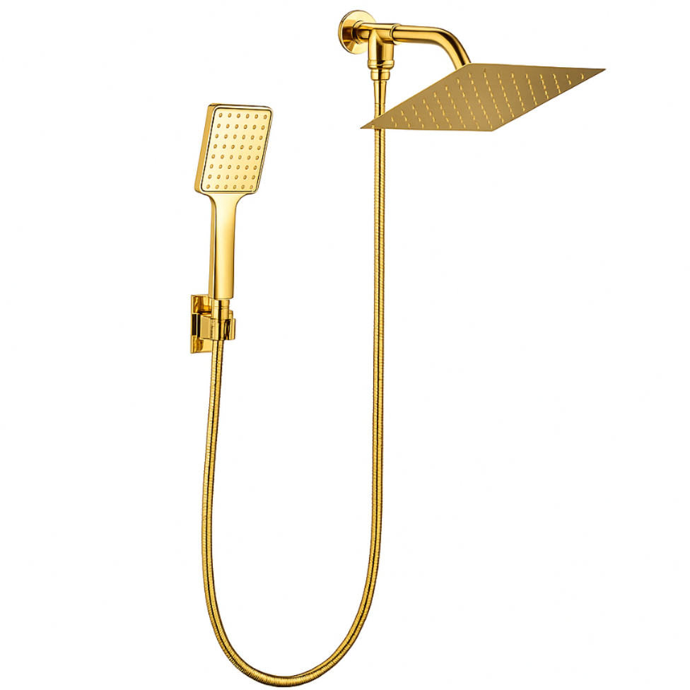 Chuveiro Ducha Inox Com Desviador Kit Chuveiro Completo