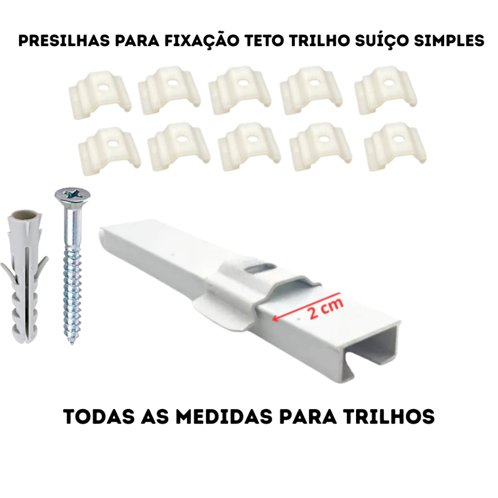 Presilha para Trilho de Cortina: Onde Comprar | BuscaProdutos