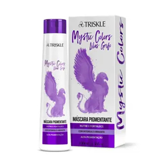 Máscara Pigmentante Mystic Colors 100ml Triskle - Lilás Grifo em Oferta na Shopee