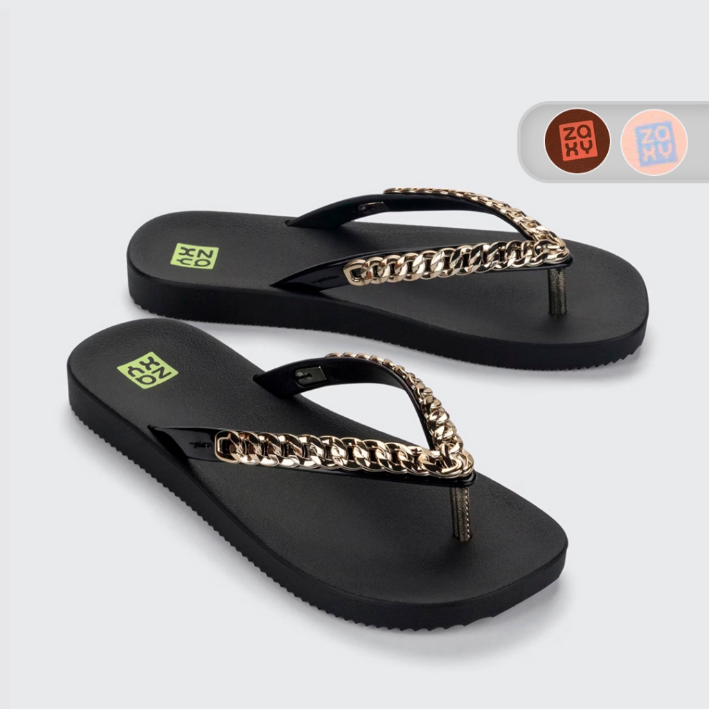 Chinelo Zaxy Hype Corrente Feminino Dedo 19284 em Oferta na Shopee