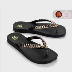 Chinelo Zaxy Hype Corrente Feminino Dedo 19284