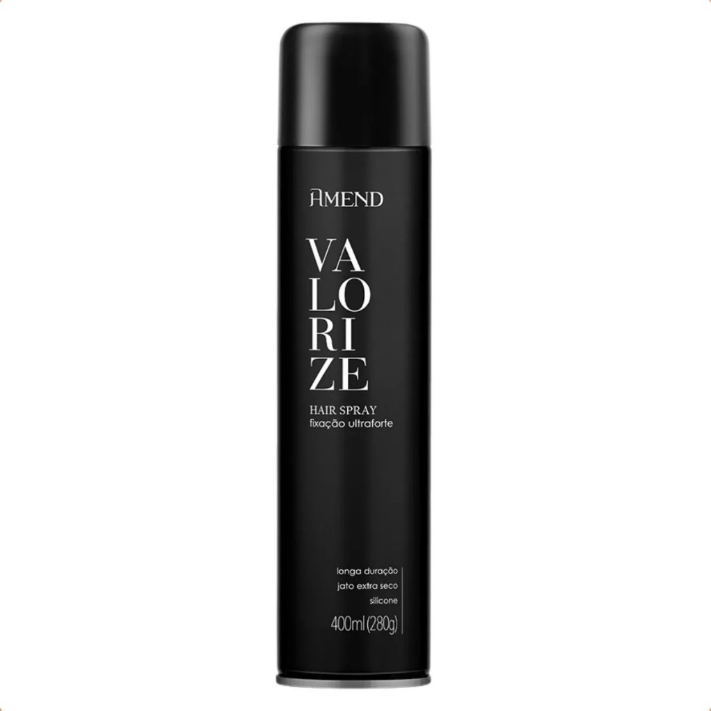 AMEND HAIR SPRAY VALORIZE ULTRAFORTE 400ML em Oferta na Shopee