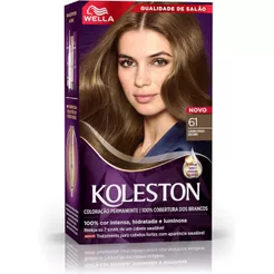 Tinta De Cabelo Koleston Cor 61 Louro Cinza Escuro
