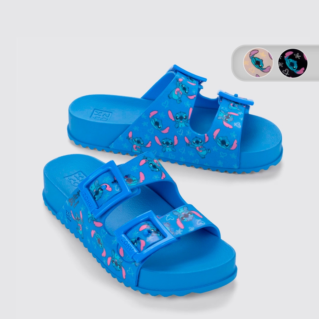 Chinelo Feminino Tira Dupla Disney Stitch Partner Zaxy 19149 em Oferta na Shopee