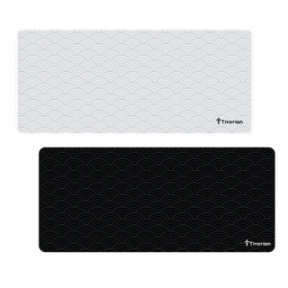 Mouse Pad Gamer Extra Grande 90x40 Deskpad Ergonômico Speed Preto Branco Onda Oriental - Titorion em Oferta na Shopee