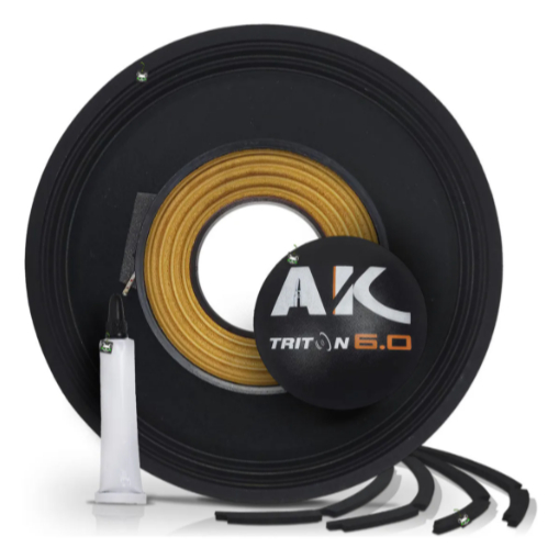 Kit Reparo Ak Cse 6.0 Triton Centragem Dupla 15 Pol 4ohms Cor 4 Ohms Original