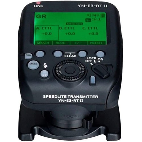 Disparador de Flash Yongnuo YN-E3-RT II para Câmera Canon TTL