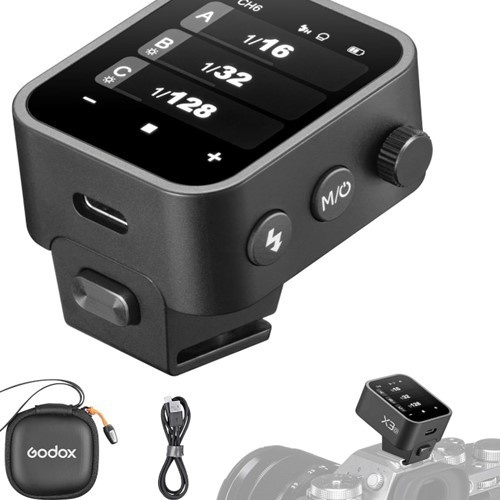 Rádio Flash GODOX XNANO X3 Nikon TTL TRANSMISSOR TOUCHSCREEN