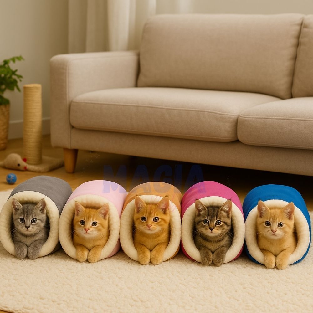 Caminha para Gatos Saco de Dormir Gatos Toca Caminha Sherpa Saquinho de Dormir Pet 50X45