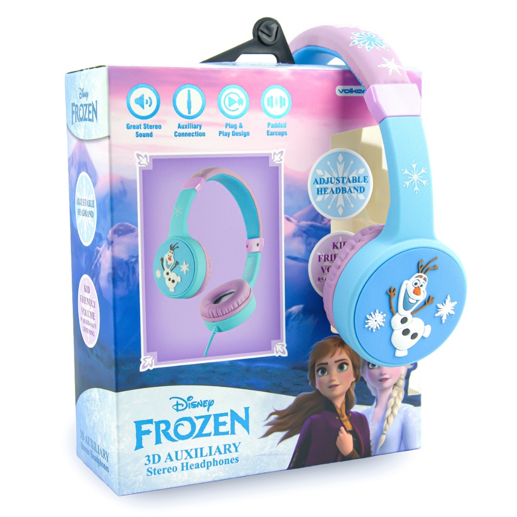 Fone De Ouvido Olaf Frozen Disney Headphones Com Fio