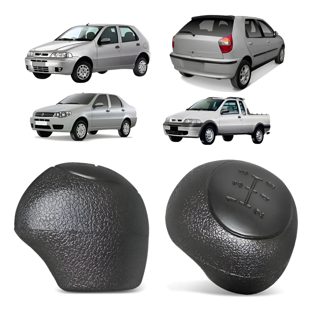 Bola Cambio Manopla Fiat Palio Siena Strada G2 2001 02 A 05 em Oferta na Shopee