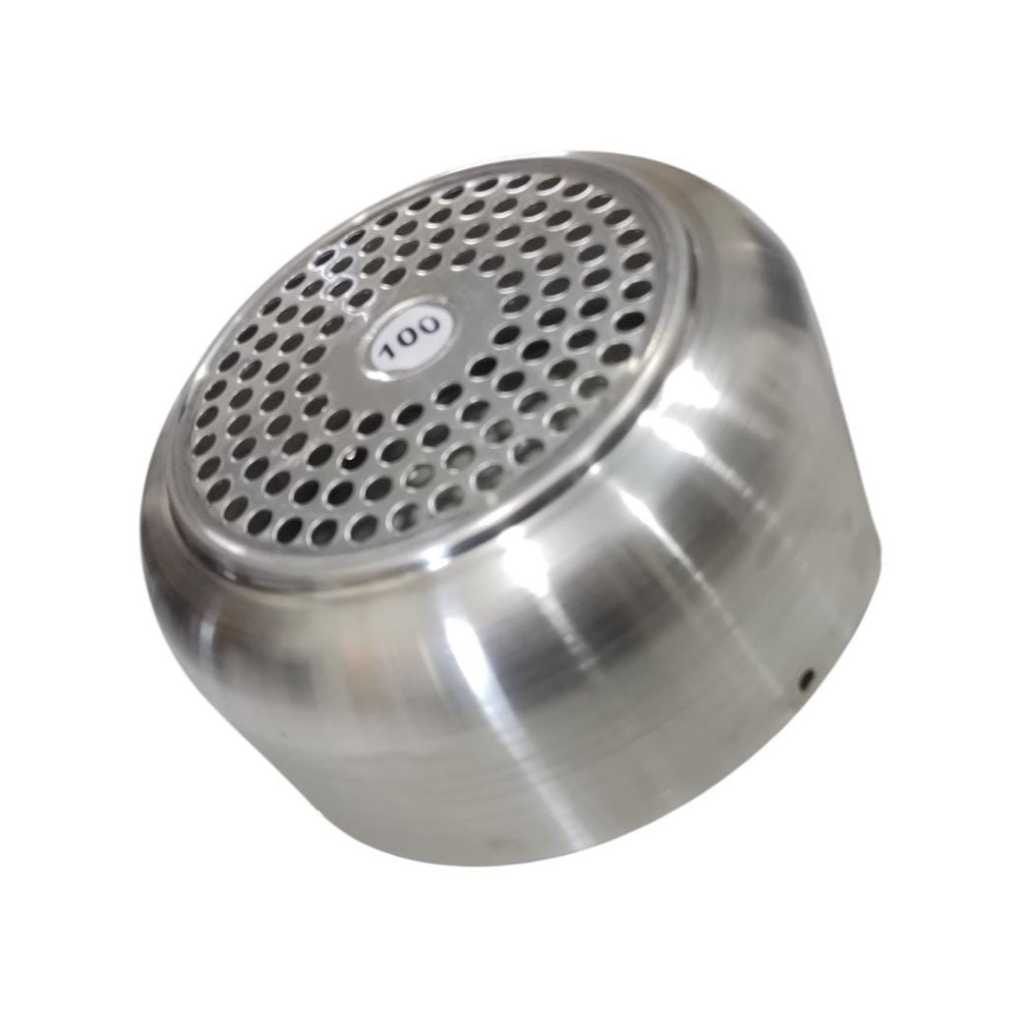 Tampa Defletora Motor Eberle 100 Aluminio Similar Pronta Entrega