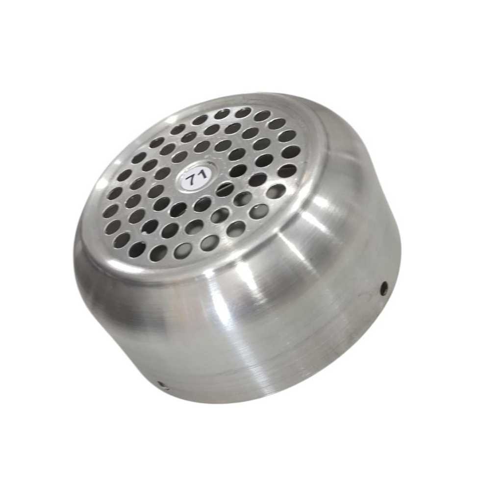 Tampa Defletora Motor Eberle 71 Aluminio Similar Pronta Entrega