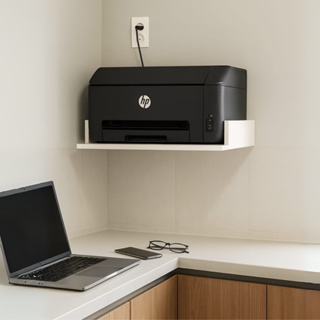 Suporte Para Impressora Micro-ondas 60x40 Mdf Prateleira Nicho Branco em Oferta na Shopee