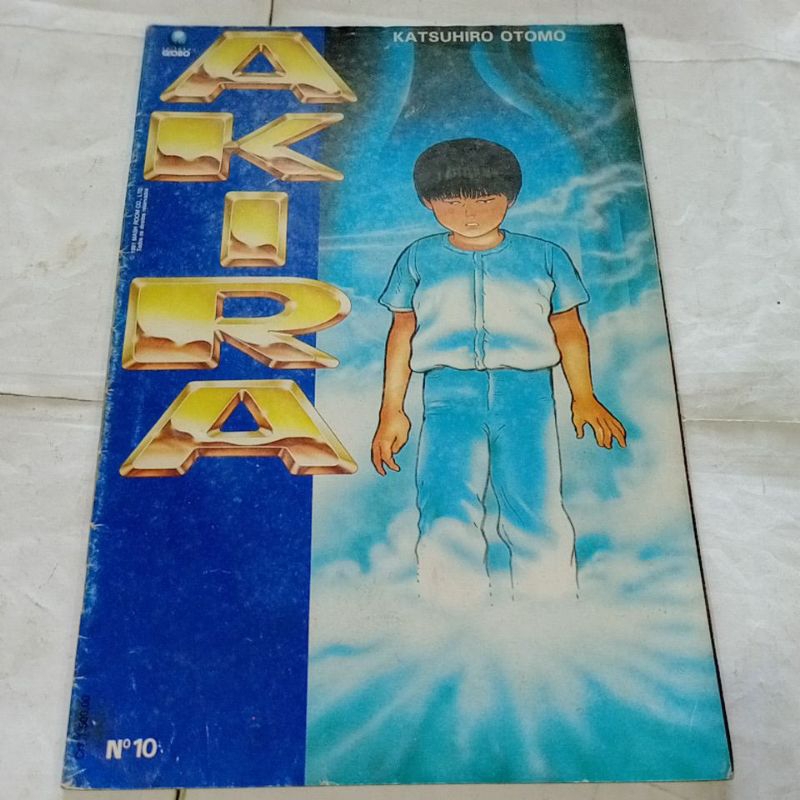 Mangá Akira n° 10 O despertar - Katsuhiro Otomo - editora Globo 1991