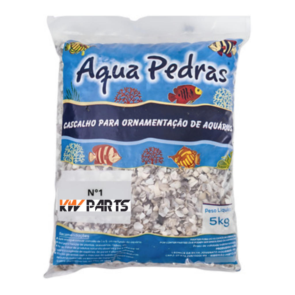 Cascalho De Aragonita Concha Moída No1 5kg - Aqua Pedras em Oferta na Shopee