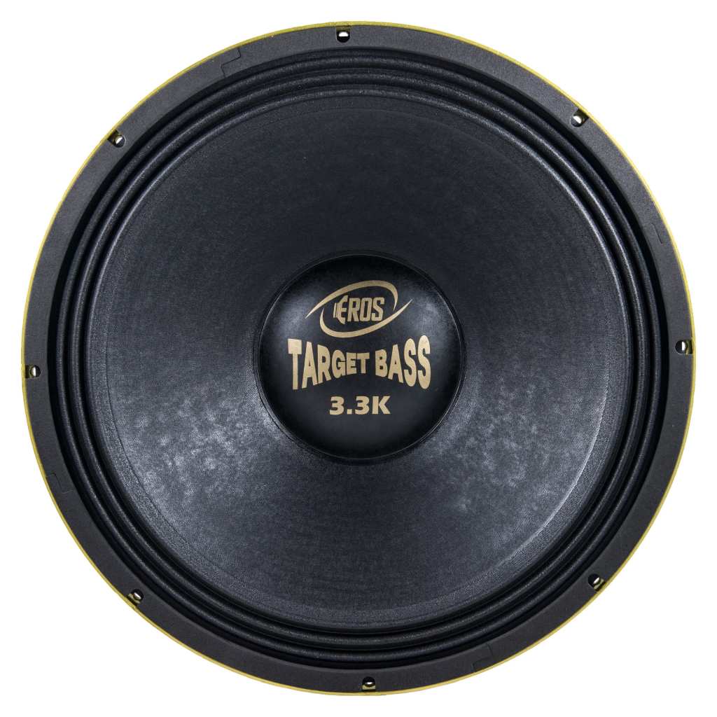 Alto Falante Eros E-18 Target Bass 3.3K 18 Polegadas 1650W RMS 8 Ohms Amarelo Grave em Oferta na Shopee