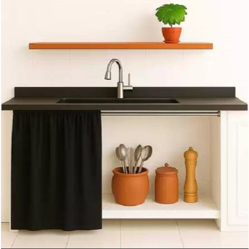 Cortina para Cozinha 1 50 de Altura: Onde Comprar | BuscaProdutos