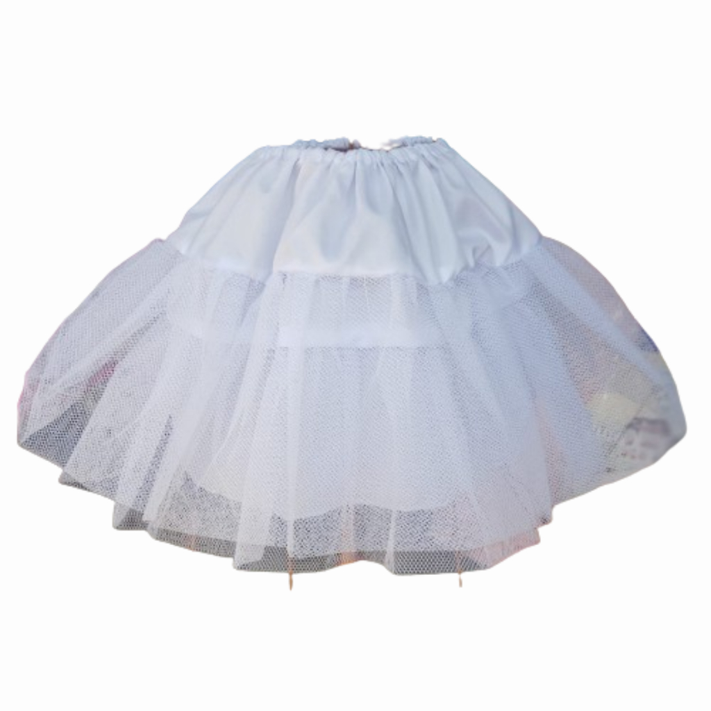 Saiote Anagua   para Dar Volume Em Vestido De Festa Infantil saiote de tule