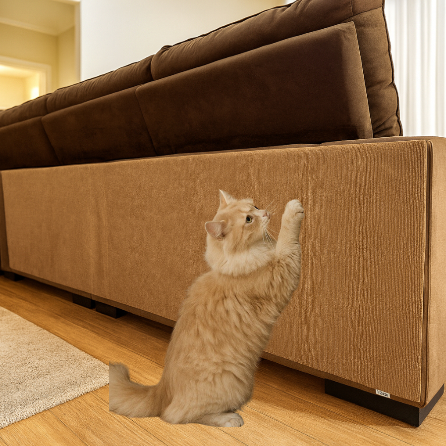 Arranhador Carpete Adesivo 200x50cm para Gato Protetor Canto Sofá Cama - Petliz em Oferta na Shopee