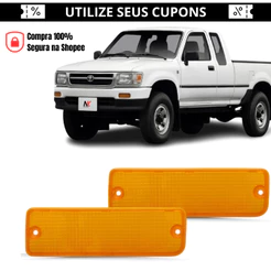Lente Pisca Seta Dianteiro Hilux 4x4 4x2 1992 1993 1994 1995 1996 1997 1998 1999 2000 2001